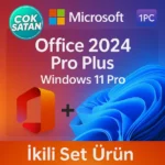 WİNDOWS 11 PRO + OFFİCE 2024 PRO PLUS LİSANS ANAHTARI