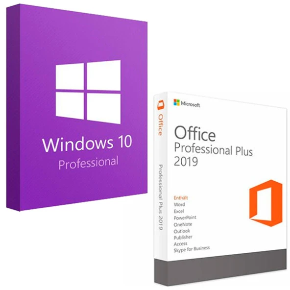 
                  MICROSOFT Windows 10 Pro '' Office 2019 Pro Plus
                