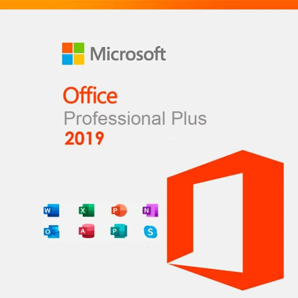 Microsoft Office 2019 Pro Plus 32-64 Bit Destekli Türkçe-İngilizce Global Redeem Lisans Anahtarı
