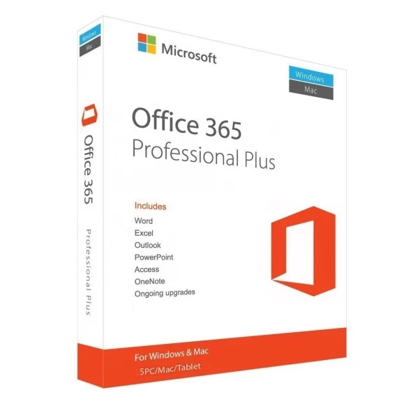 
                  Microsoft Office 365 Pro Plus 5 Cihaz Ofis Yazılımı
                
