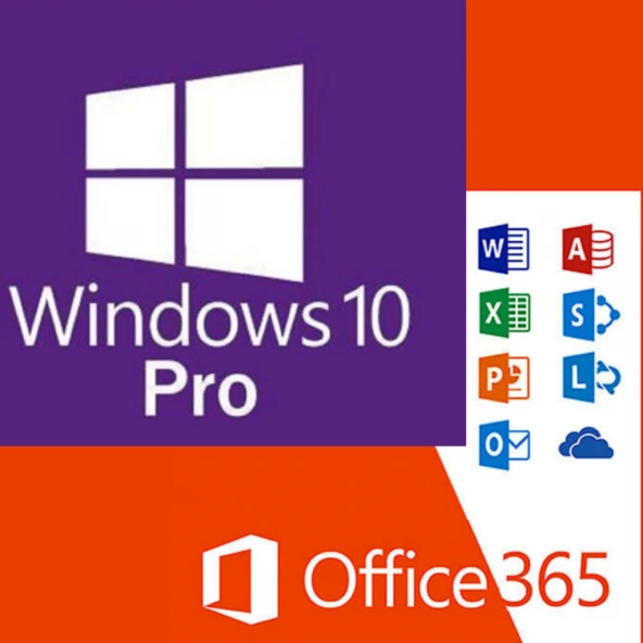 
                  Microsoft Windows 10 Pro Lisans Anahtarı ve Office 365 Mail Hesabı
                